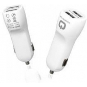 Cargador de coche Plug Powerstar USB Samsung Galaxy Note 10.1 3G+WiFi N8010 Blanco