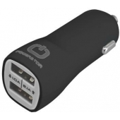 Cargador de coche Plug 2.1 Amperios - Powerstar - Negro