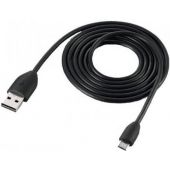 Cable de datos HTC first Micro-USB Negro Original