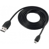 Cable de datos HTC Sensation XL Micro-USB Negro Original