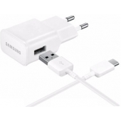 Cargador Samsung Galaxy S8 USB-C 2 Amperio  - Original - Blanco