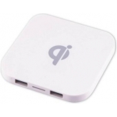 Cargador inalámbrico QiW5V-1 Blanco